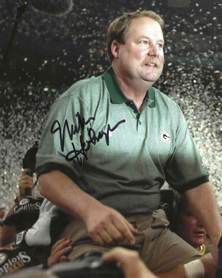 Autographed Mike Holmgren 8x10 Green Bay Packers Photo