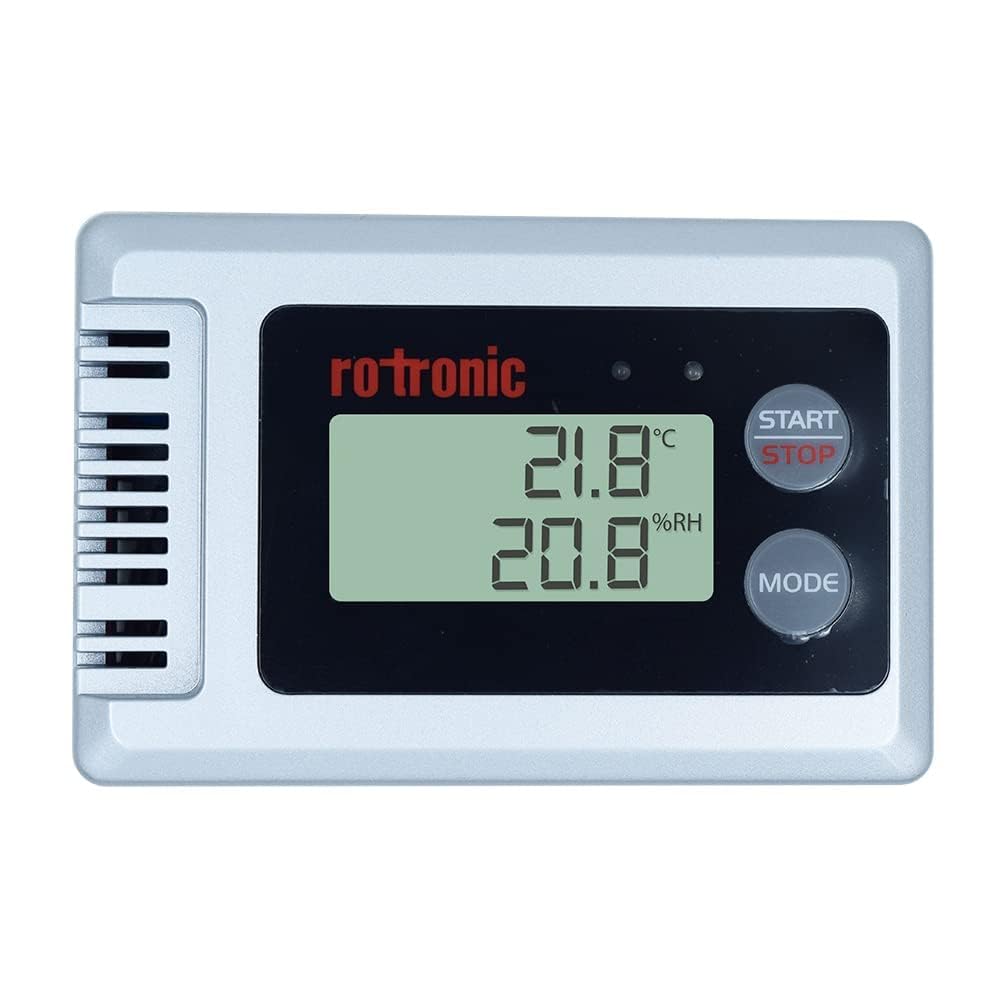Rotronic HL-1D Registrador de Temperatura y Humedad – Data Logger USB de Alta Precisión para Laboratorio, Farmacia y Cadena de Frío
