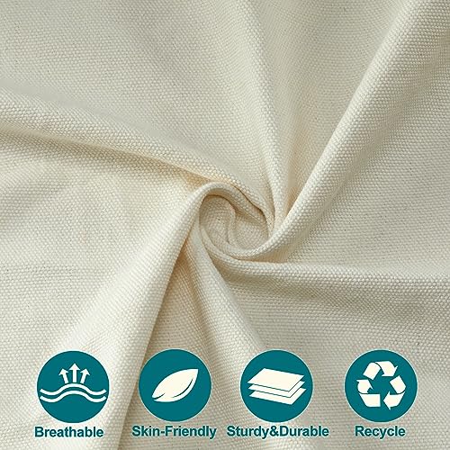 Image of JoyView Boho Macrame Double Hammock with Hanging Ropes & Elegant Tassels 86.6x59 Portable Cotton Hammock for Patio Backyard Porch 450LBS Weight Capacity Perfect for Outdoor /Indoor - Beige Color