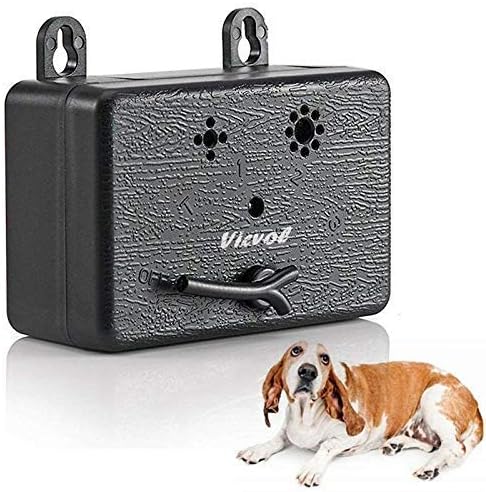Vicvol Upgrade Mini Bark Control Device, Outdoor Anti Barking Ultrasonic Dog Bark Control G