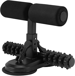 BESPORTBLE 1Pc Sit Up Aid Snap Beads Acessórios Para Exercícios De Piso Equipamento De Exercício Para Abdômen Exercitador De Núcleo Abdominal Metal Black Sit-Up Assist Device