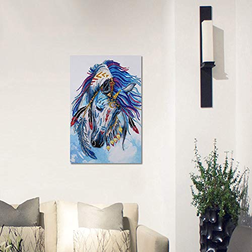 Leeofty DIY 5D Pintura Diamante Kits DIY Broca Pintura Diamante Needlework Pintura De Cristal Strass