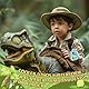 Fygurso Dinosaurier-Funkgeräte für Kinder, Kinderspielzeug für Jungen und Mädchen im Alter von 3 bis 8 Jahren für Outdoor-Abenteuer, Camping, Halloween, Weihnachten (1000 m Reichweite, 2 Pack)