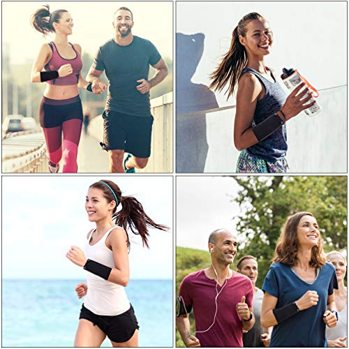 BESPORTBLE 2 peças de pulseiras para celular, bolsas de braço para smartphones de até 7 polegadas, ó