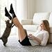 Imagen de Nogeqi 4 pares de calcetines para gatos