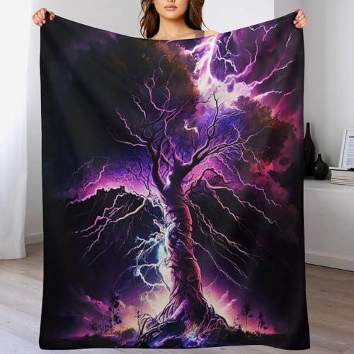 Manta de pícnic y sofá transpirable con estampado de árbol de la vida cósmico 130x150 2