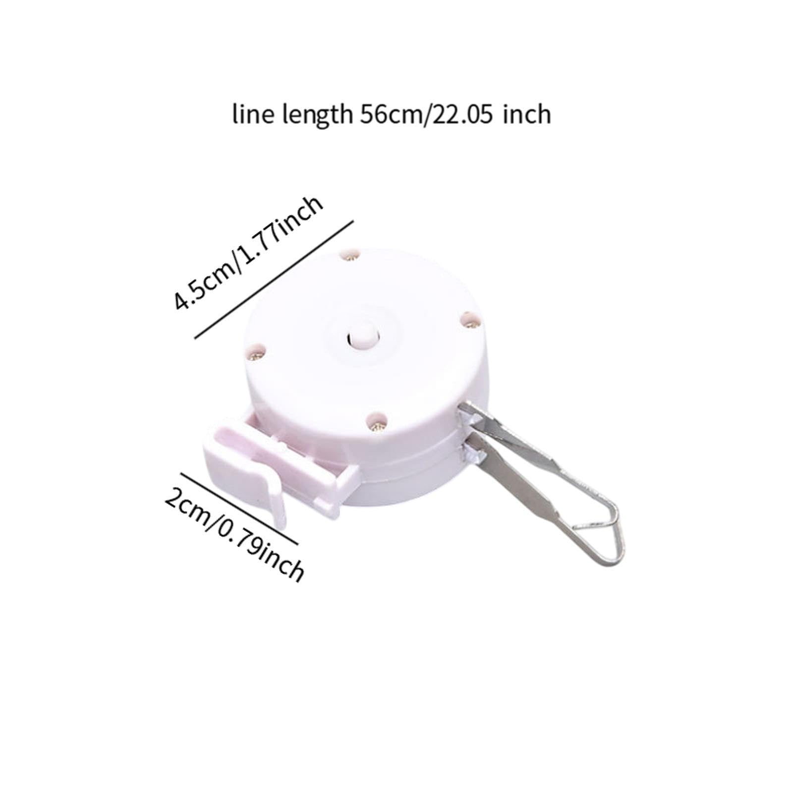 20 Stück Digitales Dauerwellenmaschine Zugdrahtbox Universal Perm Stange Drahtaufhänger Aufbewahrungsbox Hitzebeständig Elastisch Aus, White A