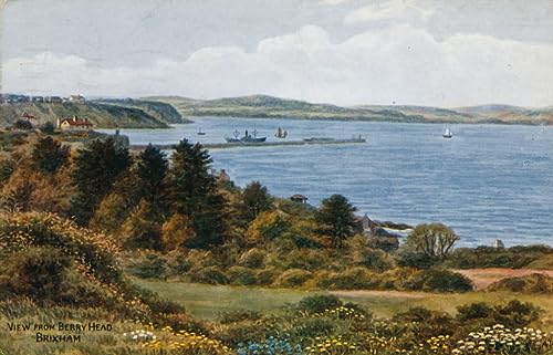 Tableau Vue de Berry Head Brixham pour créer une ambiance marine apaisante dans votre salon