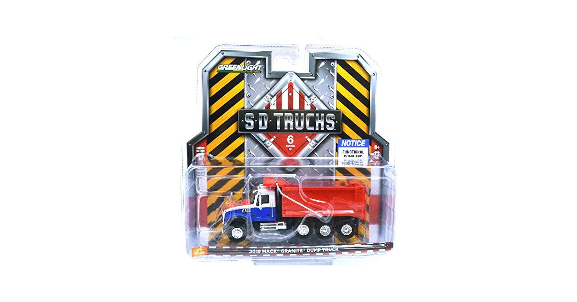 Amazon | GREENLIGHT 1:64SCALE SD TRUCKS SERIES 6 