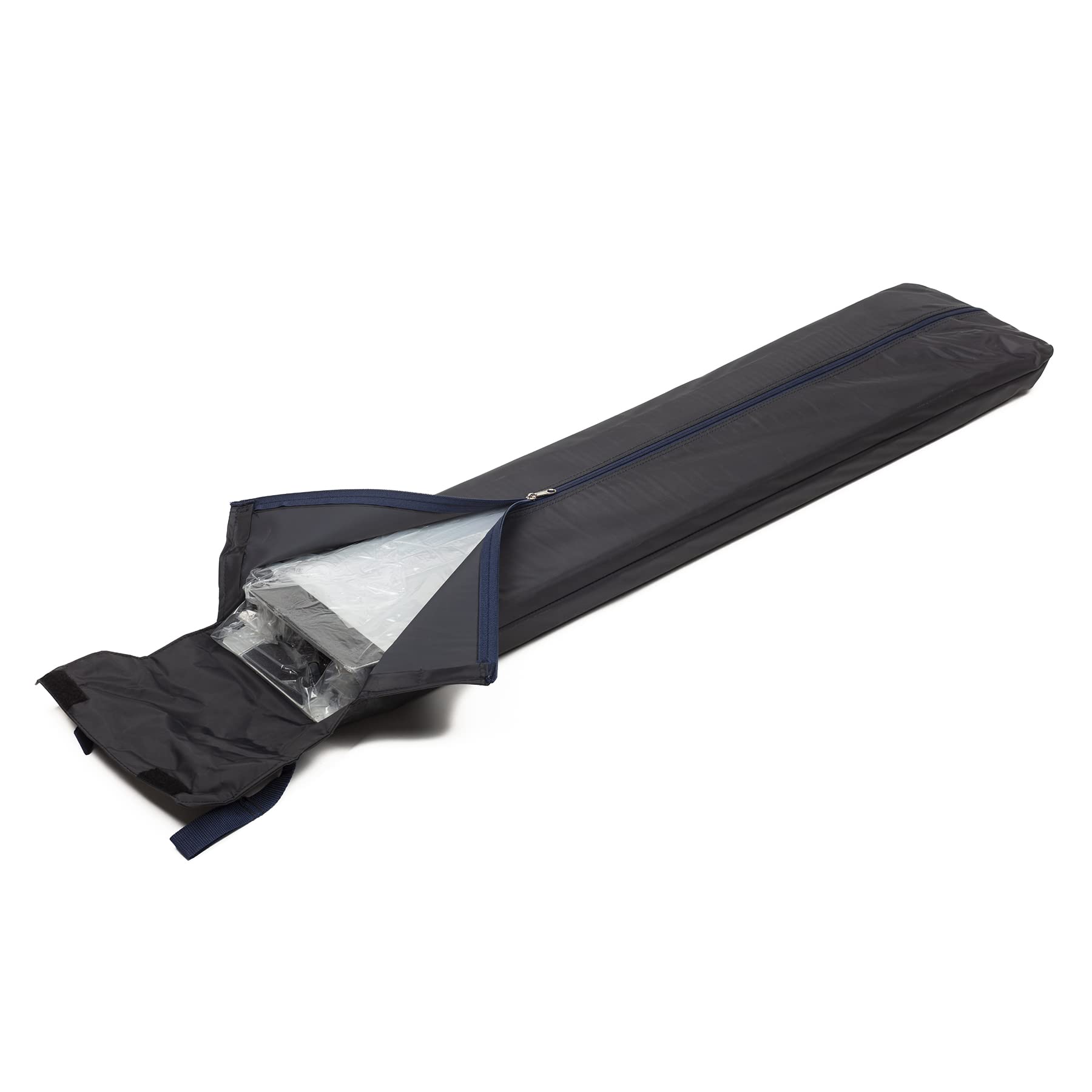 Rampe di Carico Telescopiche in Alluminio e Antiscivolo per Movimentazione Sedia a Rotelle Manuale - Struttura Pieghevole con Sacca per Trasporto, Portata Massima 180kg (210)