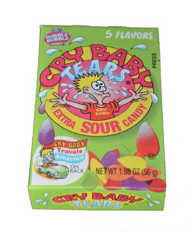 Cry Baby Tears Extra Sour Candy