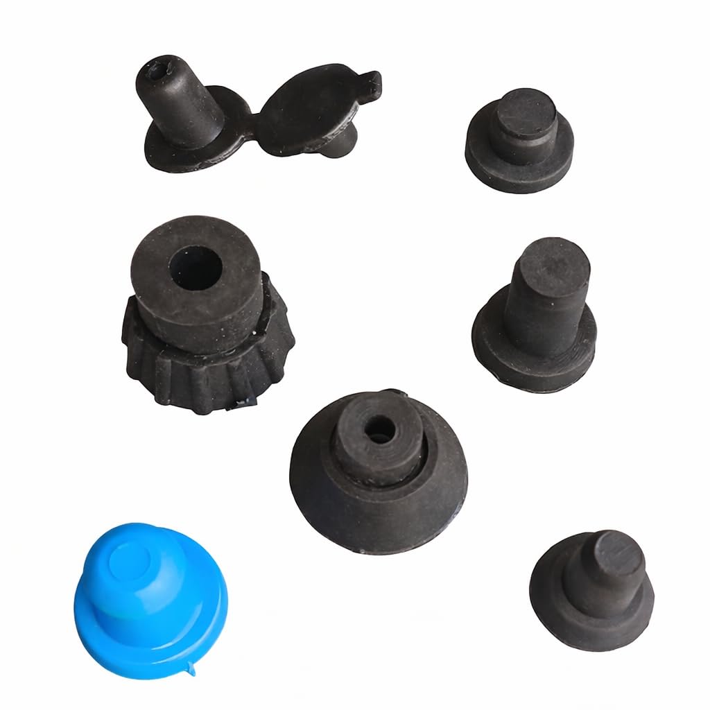 SOMA™ Universal Room Air Cooler Water Drain Plug -7 Types of Rubber Stopper, Fits All Types of Room Air Coolers Suitable for 10mm 12mm 13mm 14mm 20mm Drain Holes-image-44