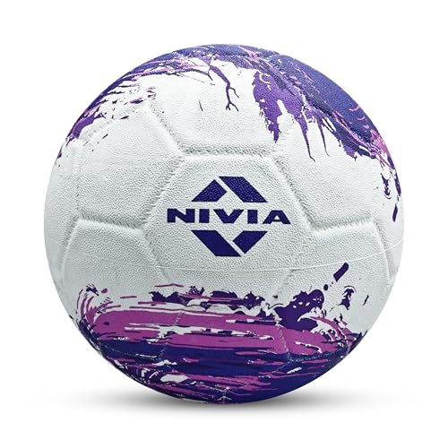 Nivia Super Storm Football for Men, Training Ball, Durable Rubber...
