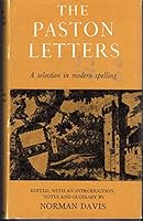 The Paston Letters 0460107526 Book Cover