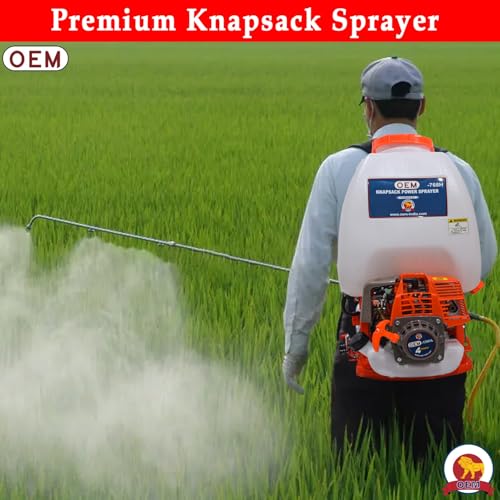 Image of OEM 25L Engine Power Sprayer Agricultural High Pressure Backpack Sprayer | 4-Stroke 139F Engine | Ideal for Pesticides and Insecticides | Low Fuel Consumption