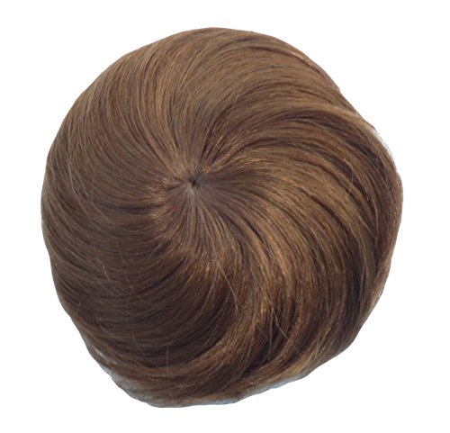 SUPER BUN - BIG STYLED 30% LARGER"AIRLINE STEWARDESS" BUN - 60's LOOK -IN GO. Synthetic