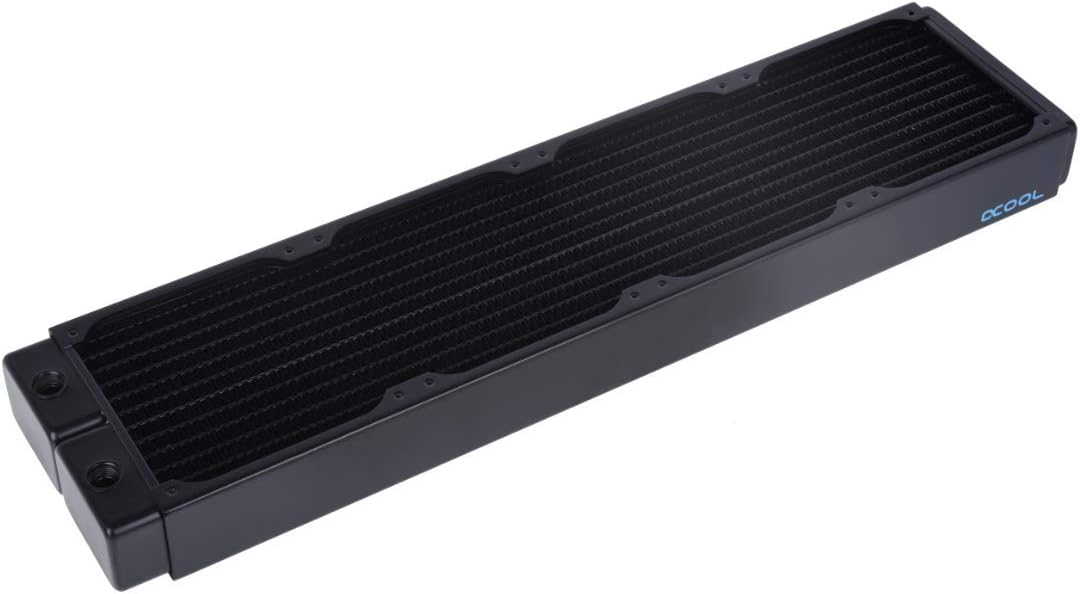 Alphacool NexXxoS V.2 XT45 Full Copper Radiator - 480mm, Black
