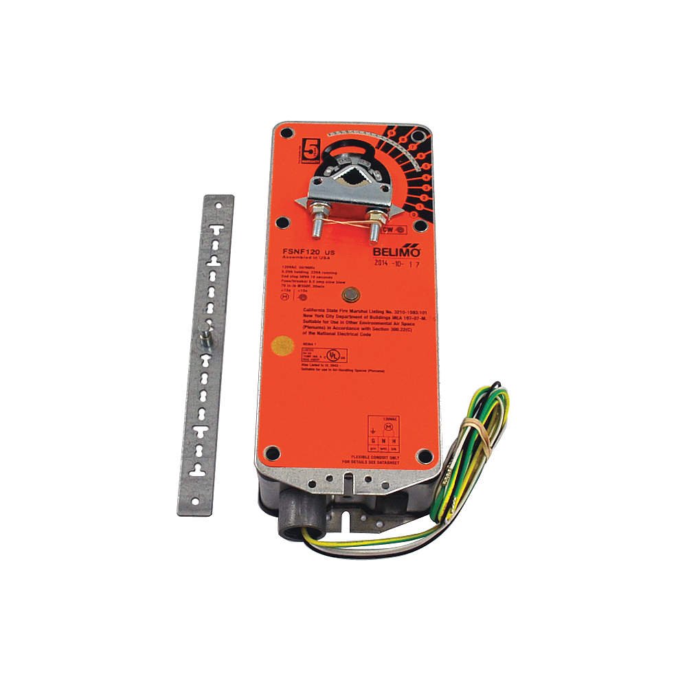 Fire and Smoke Damper Actuator, 120VAC