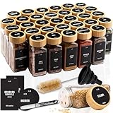 DE FORMIDABLES ACCESSOIRES - Vous recevez également 200 étiquettes préimprimées en allemand et 80 étiquettes vierges sur lesquelles vous pouvez écrire à l'aide du marqueur craie fourni, ainsi qu'une brosse de nettoyage et un entonnoir pliable en silicone