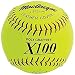 MacGregor X52RE ASA Slow Pitch Leather Softball, 12-inch (One Dozen)