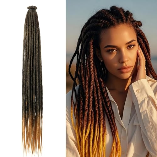 Extensions de dreadlocks légères et résistantes pour un coiffage parfait au quotidien