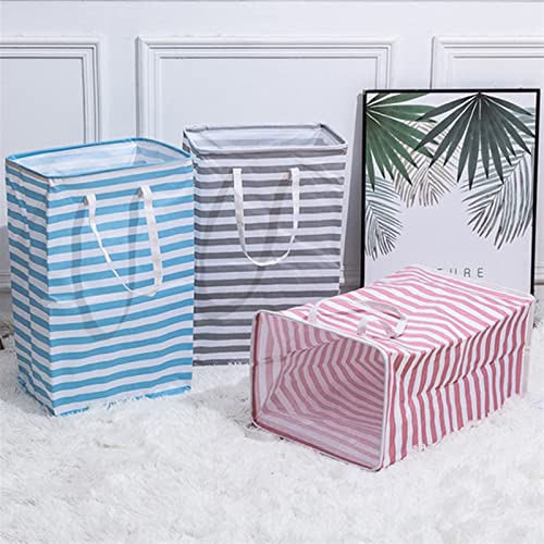 Foldable Laundry Basket being used to carry clothes