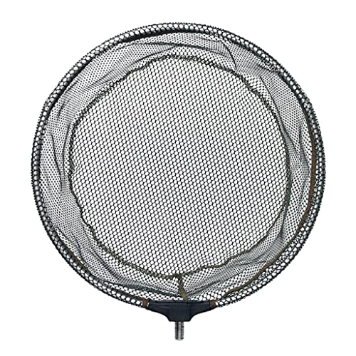 Round Frame Nylon Fishing Landing Net Head Replacements for Catching Releasing - 45cm