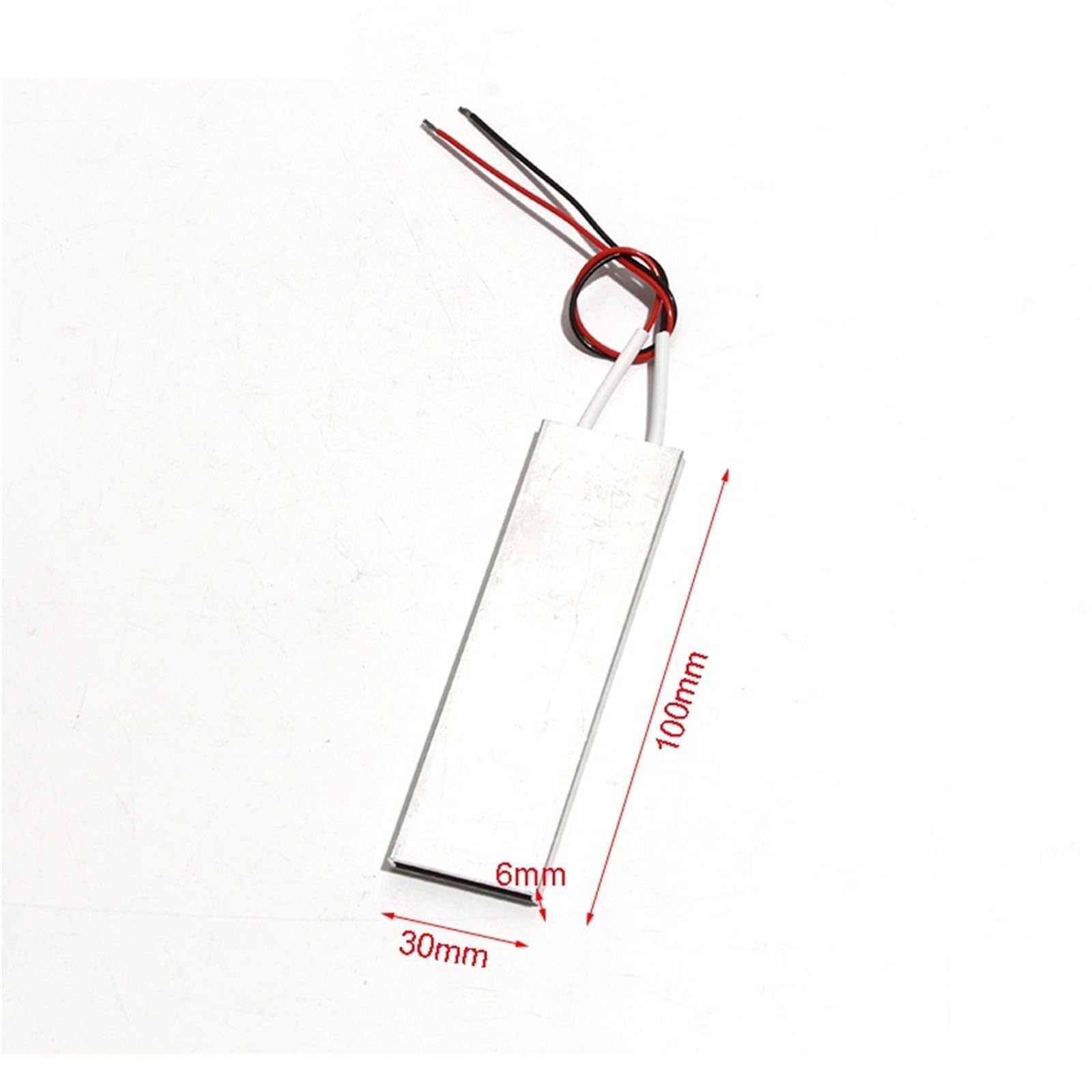 1 Uds. Placa calefactora de aluminio de 100x30x6mm 220V 65C a 270C accesorios de secador de pelo con calefacción en miniatura aplicables(220V 270C 200W)