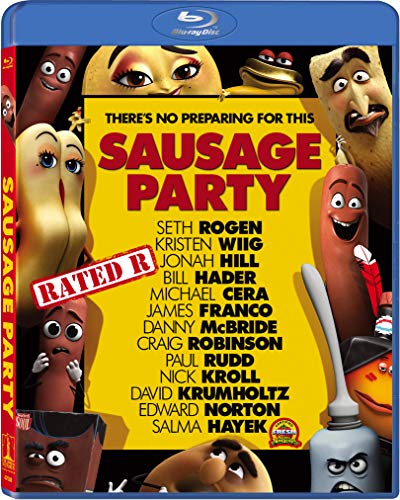 Sausage Party USA Blu-ray formato físico original importado 2