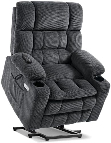 Tami Tami Dual Motor Power Lift Chair Recliner for Elderly with M...
