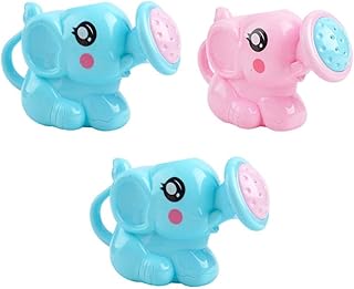 Kids Bath Toy Bathtub Toy 3pcs Kids Watering Can Bathtub Watering Pot Plastic Watering Can Toy for Toddlers Boys Girls Elephant Bathtub Watering Pot Bathtub Watering Pot