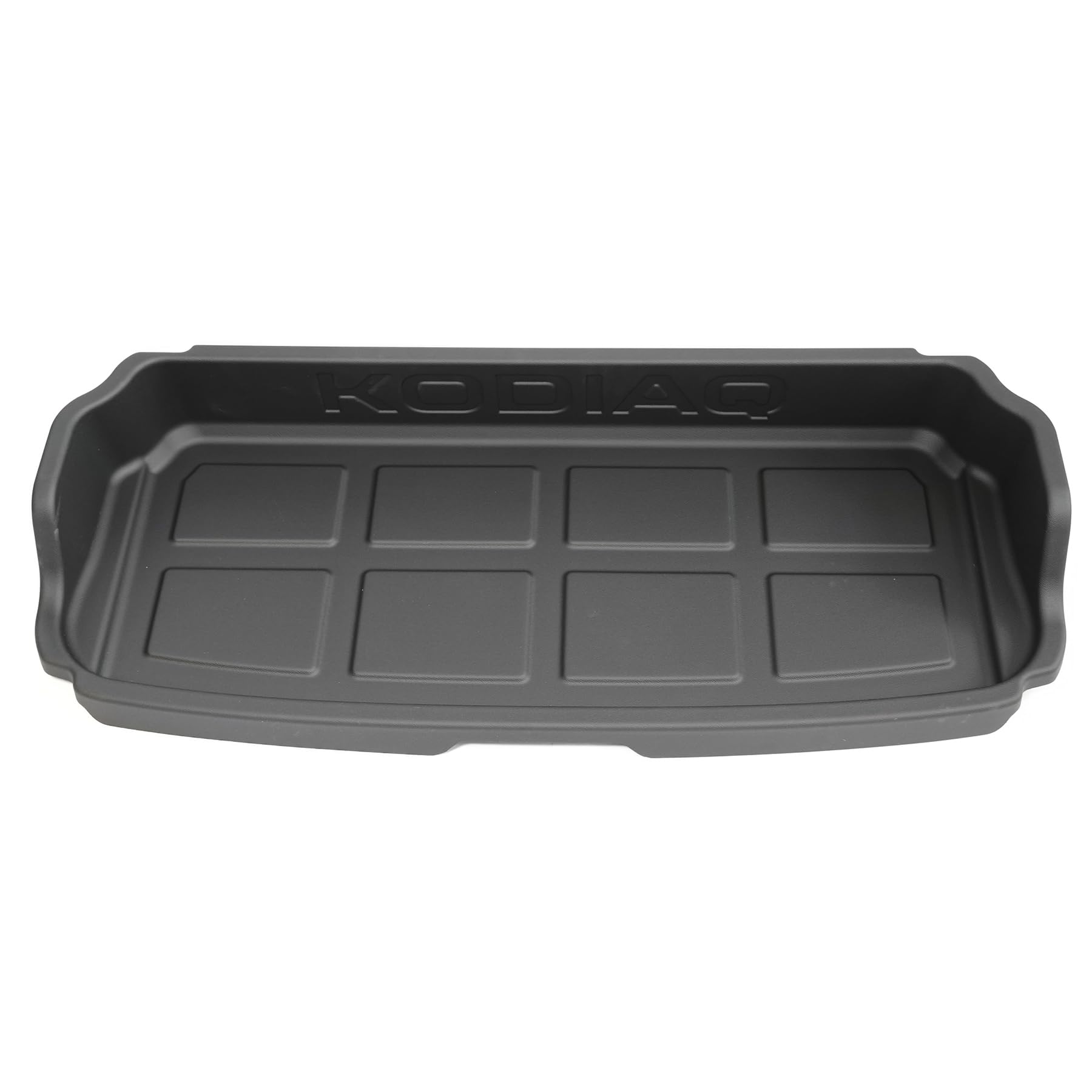 Skoda 57H061162A Gepäckraumwanne Kofferraumwanne, schwarz, mit Kodiaq-Schriftzug *** nur für 7-Sitzer ***