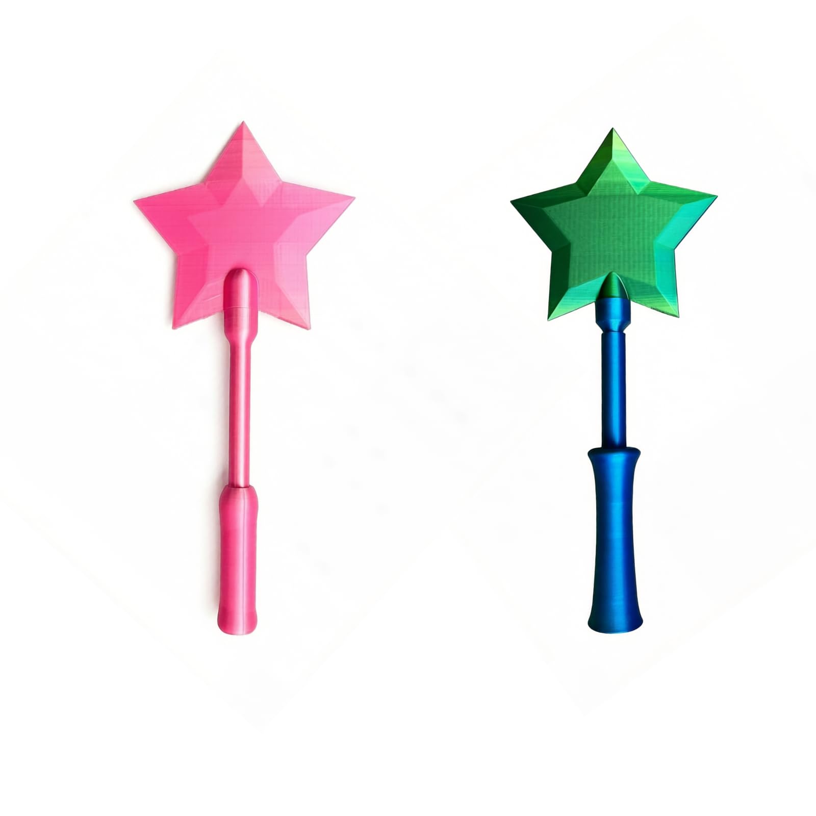 3D Printed Credit Card Wand, Star Magic Tap to Pay Wand, NFC Contactless Payment Card Holder, Perfect for Shopping, Cosplay, Pranks & Funny Gifts (Color C 2 Pack)