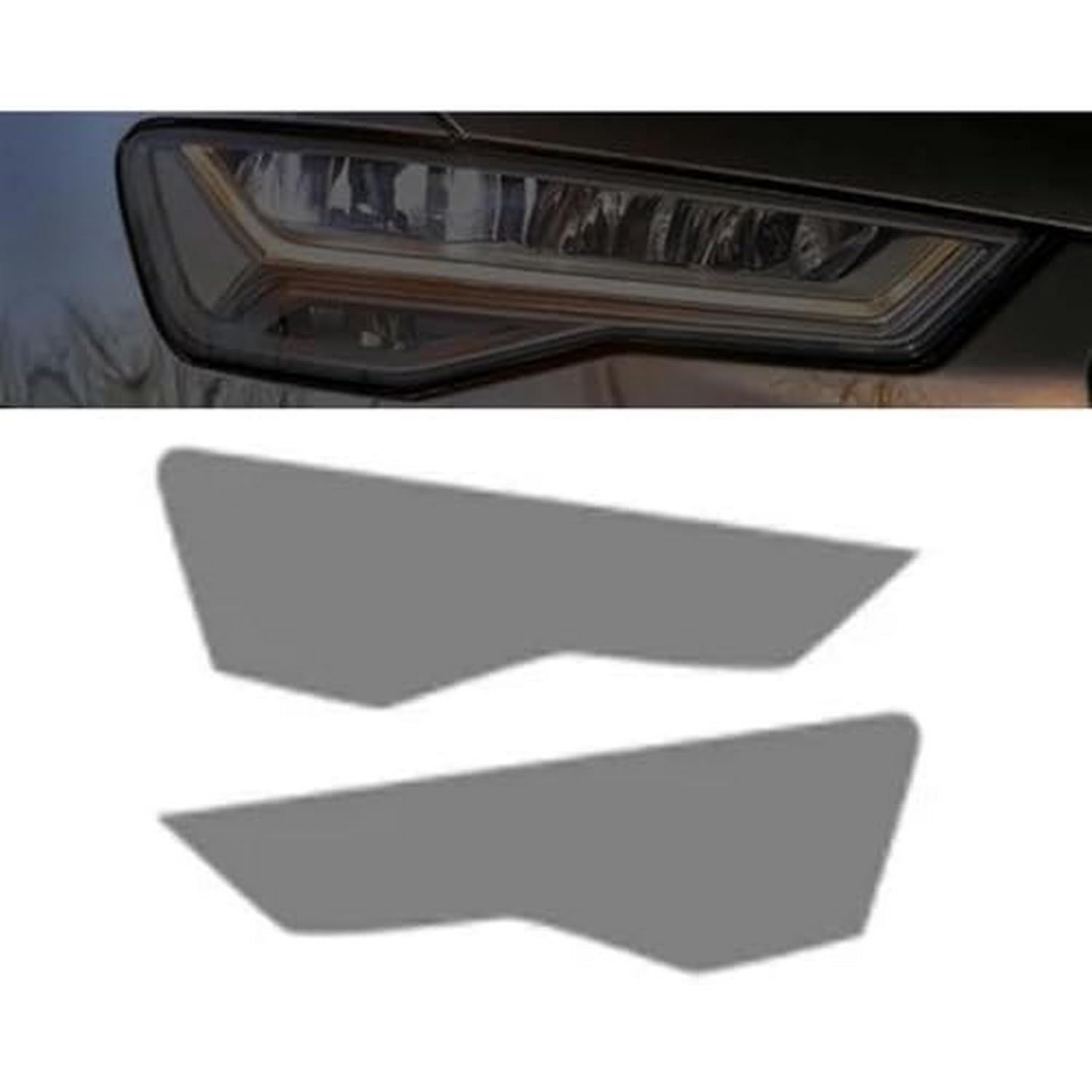 Film teinté phare voiture Audi A6 2016 protection TPU