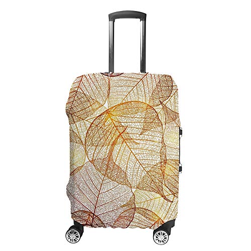 Housse valise anti rayure et poussière protection bagage feuilles d'automne