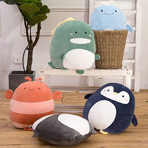 Hitoshe Panda Plush Hugging Pillow, Panda Stuffed Animal Toy Panda Plushie Throw Pillows Gifts For Birthday, Valentine, 16Inch #TOP2