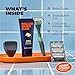 Dollar Shave Club | The Member Exclusive Shave Set | 4 Swift Rinse Refill Cartridges, 1 Handle (Green), 1 Shave Butter 3 ounce, 1 Razor Cover