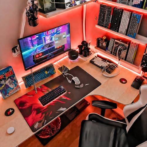 Image of 4 Meter LED Strip Light with Connector | Flexible Decorative Rope Light for Home, Bedroom, TV Backlight, Ceiling, Party & Festival Decoration (Red, 4 Meter)