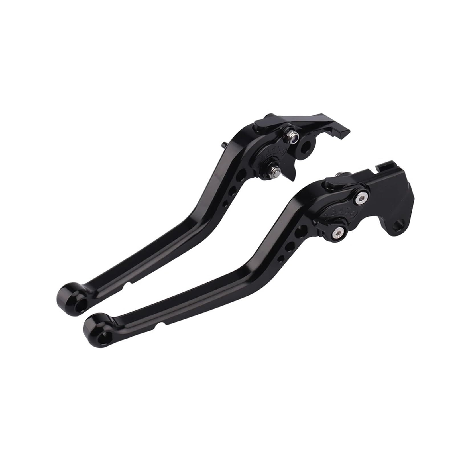 Hguvsjd One Color For Kawasaki For Ninja 650R/Er-6F/Er-6N Z900 Z650 Motorcycle Long Short Handle Brake Clutch Lever Motorcycle Brake Lever(Long All Black)