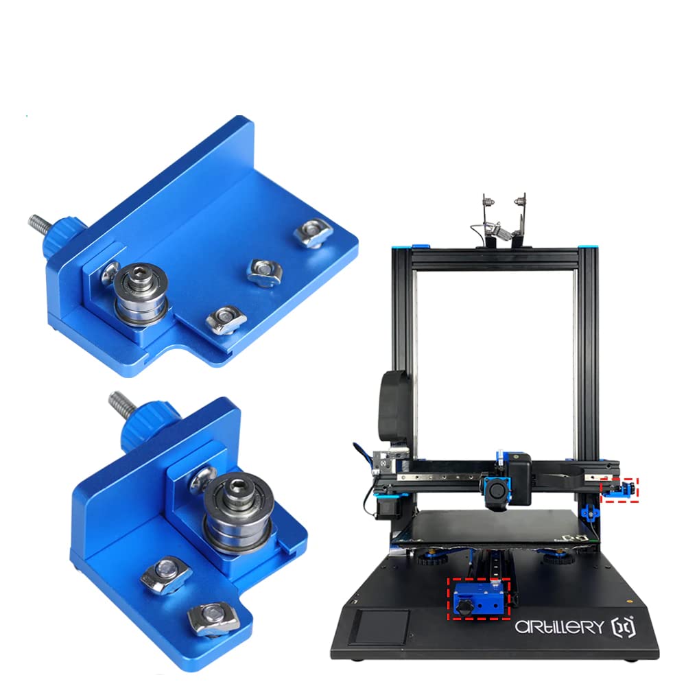 3DPLady | Artillery Sidewinder X1/X2 Et Genius/Pro - Écrous De Nivellement En Aluminium Améliorés