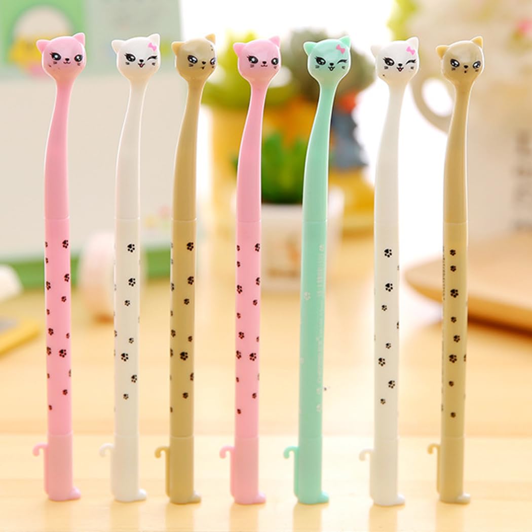 Ranvi 12 PCS Gel Ink Pens Student Stationery Office Home Office School Decoration SuppliesCat - Image 2