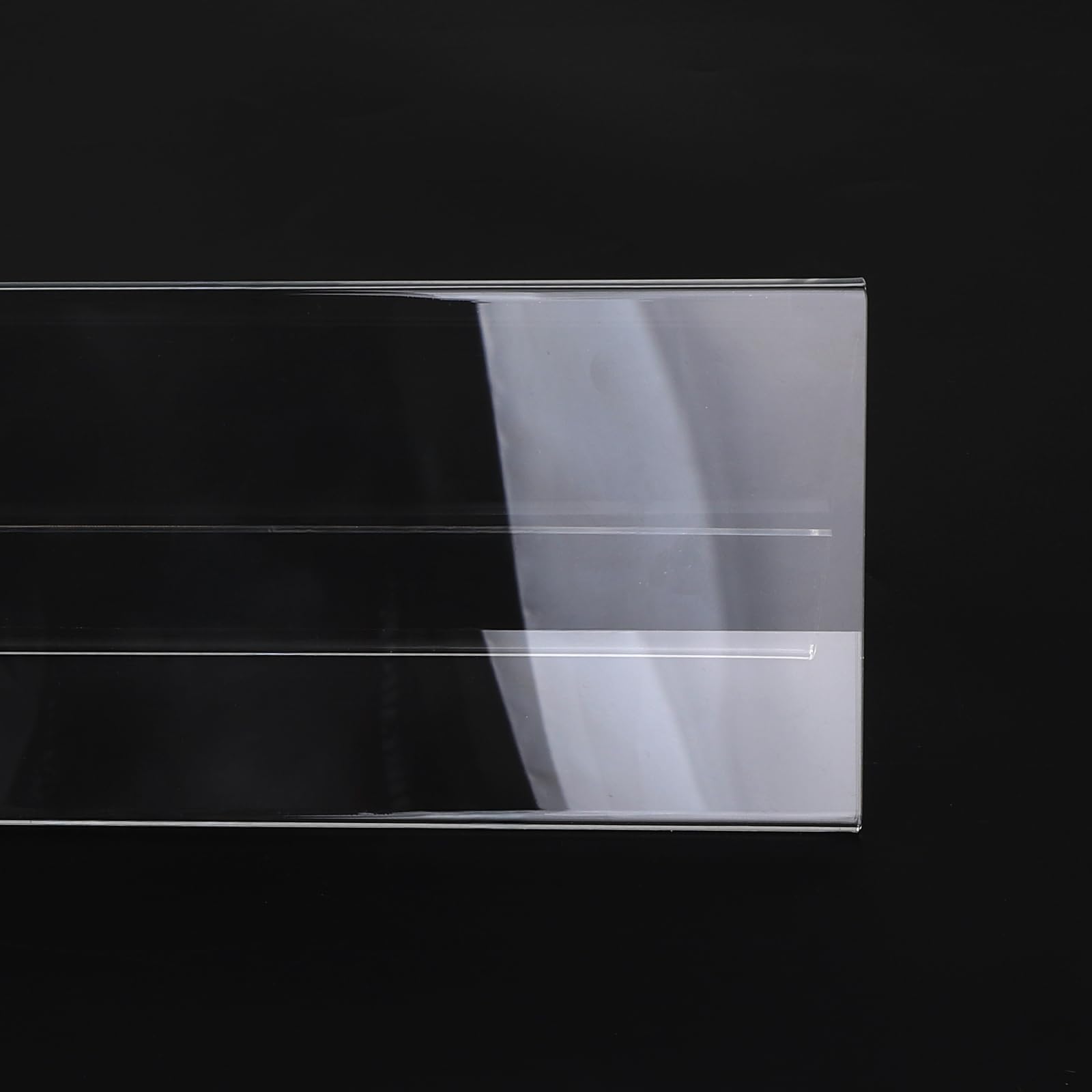 SWAWIS 20 Stück Acryl Namensschilder Tisch 30 x 10,5 cm 2 mm Stark