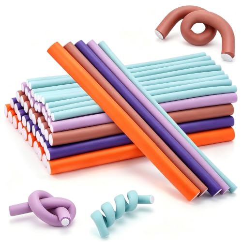 50-Piece Multicolor Flexi Rods