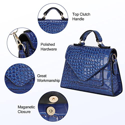 Image of Women's Summer Mini Crossbody Bags, Top Handle Clutch Handbag, Trendy Cute Purse
