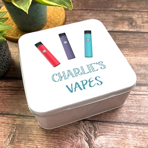 Square Vapes Elf Bars Mixed Colours Personalised Vape Tin Personalised Gift | Custom Gift | Personalized Tin | Personalised Tins | Gift For Her | Gift For Him Square Vapes Elf Bars Mixed Colours Personalised Vape Tin Personalised Gift | Custom Gift | Personalized Tin | Personalised Tins | Gift For Her | Gift For Him