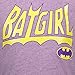 DC Comics Justice League Batgirl Super Girl Wonder Woman Big Girls 3 Pack T-Shirts Red, Purple, and Blue Heather 10-12