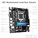 MACHINIST H61 LGA 1155 (Intel 2th/3th Gen) Gaming Motherboard, Flex-ATX Computer Motherboards Support PCIe 2.0, 100M LAN, DDR3, SATA M.2 for Intel i3,i5,i7/Xeon E3 V2/Pentium
