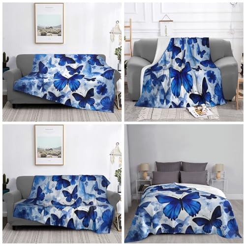 Couverture en peluche réversible flanelle douce de qualité supérieure, lit et canapé