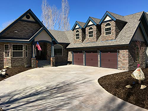 GenStone Faux Stacked Stone Flat Pillar Cap 13.5" x 13.5" x 1.75" in Kenai Color for Do It Yourself Friendly Home Improvement Projects3