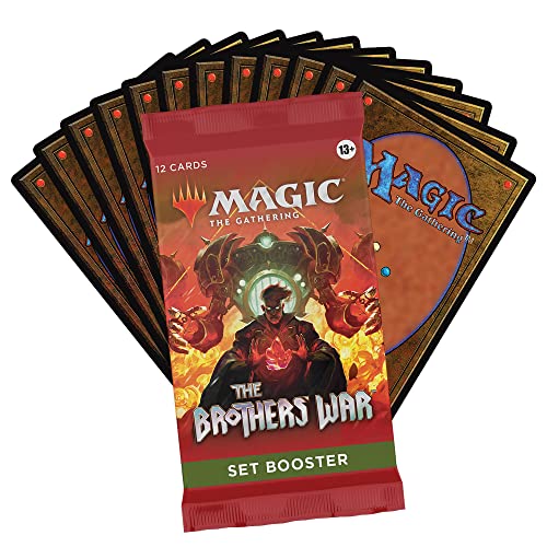 Magic The Gathering The Brothers’ War Set Booster Box | 30 Packs (360 Magic Cards) - Image 5